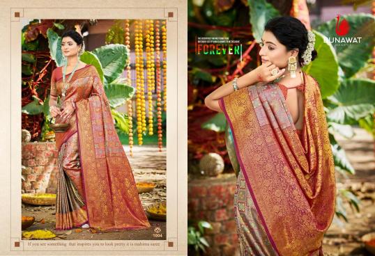 BUNAWAT - Chaturi Silk VOL-04 Mumbai wholesale saree suppliers