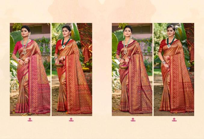 BUNAWAT - Chaturi Silk VOL-05 Budget saree market in Mumbai