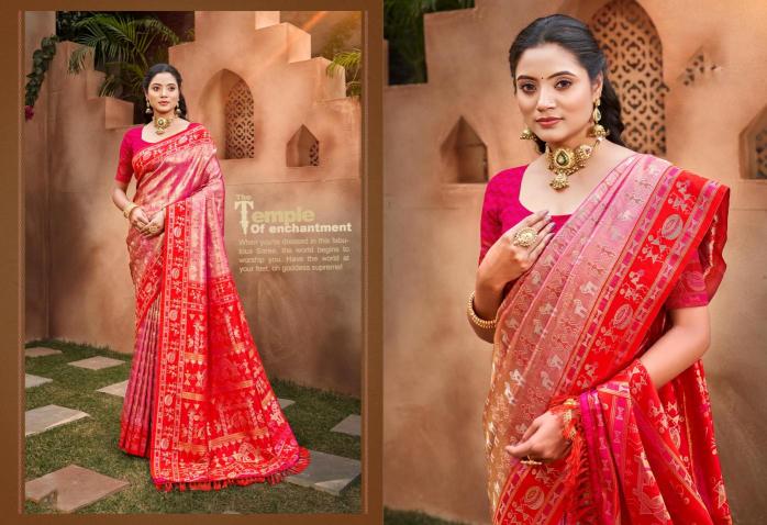 BUNAWAT - Piya Basanti Silk Vol - 02 Wholesale saree market in kolkata