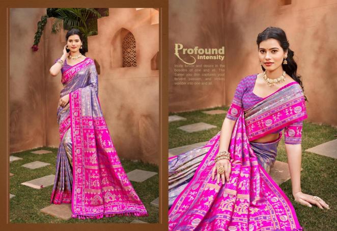 BUNAWAT - Piya Basanti Silk Vol - 02 Wholesale saree market in kolkata