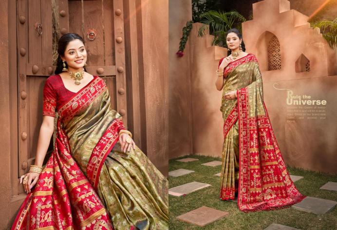 BUNAWAT - Piya Basanti Silk Vol - 02 Wholesale saree market in kolkata