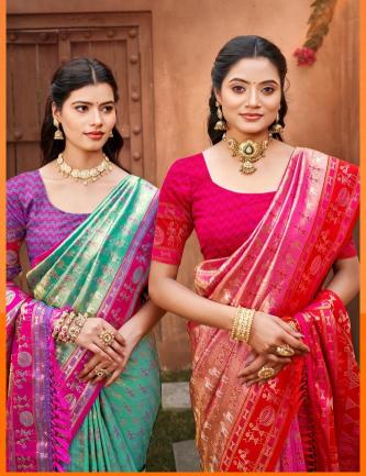 BUNAWAT - Piya Basanti Silk Vol - 02 Wholesale saree market in kolkata