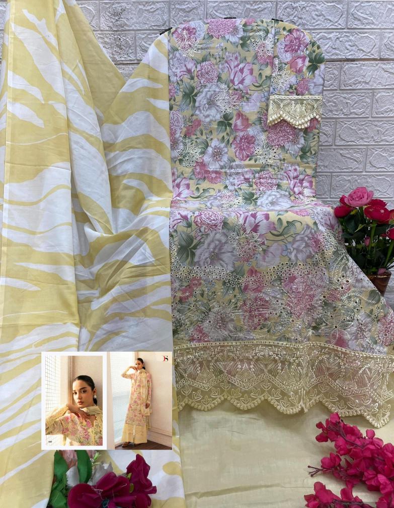 Deepsy afrozen chikankari  Wholesale unstitched salwar kameez