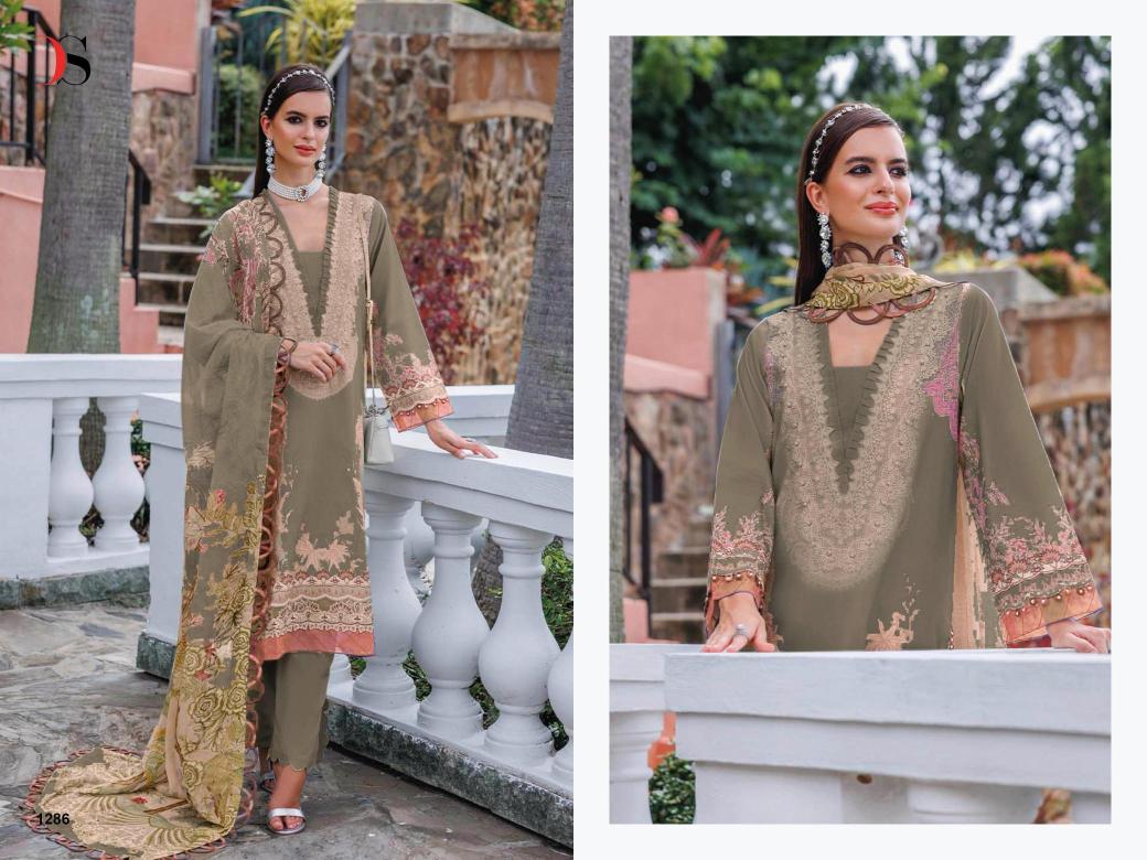 Deepsy suits jade urban lawn 25-5 Dress materials manufacturers in Kolkata
