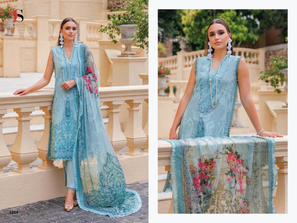Deepsy suits jade urban lawn 25-5 Dress materials manufacturers in Kolkata