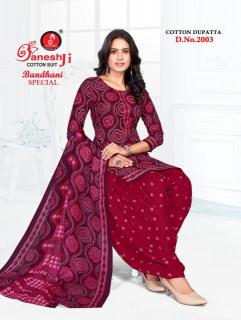Ganeshji bandhani special vol-2 Kolkata wholesale dress materials
