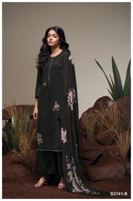 Ganga agatha 3741 Dress material market in India