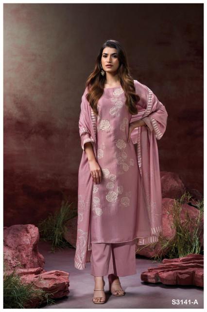 Ganga ellahi 3141 Dress material suppliers in bulk