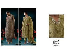 Ganga genie 3133 Dress materials wholesale market in Mumbai