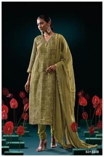 Ganga genie 3133 Dress materials wholesale market in Mumbai