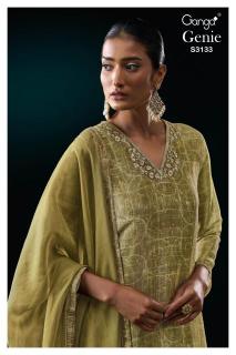Ganga genie 3133 Dress materials wholesale market in Mumbai