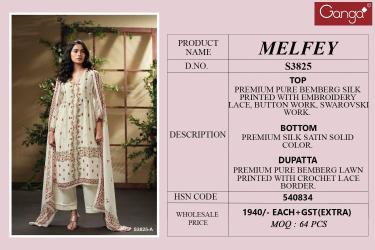 Ganga melfey 3825 Dress fabric suppliers in Ahmedabad