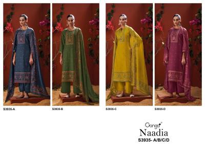 Ganga naadia 3935 Mumbai dress material market