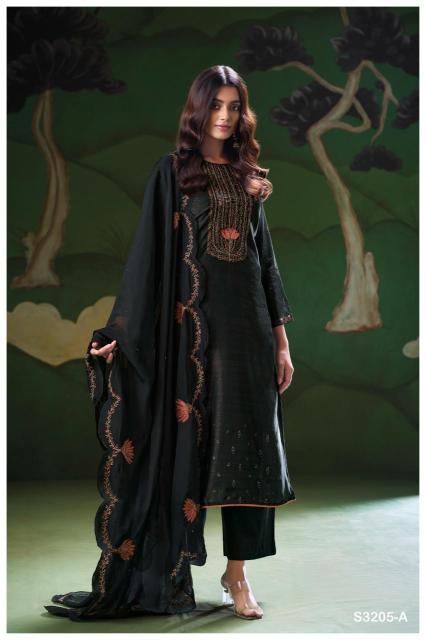 Ganga nyla 3205 Wholesale dress materials online