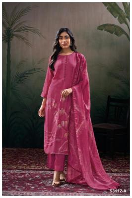 Ganga tansi 3112 Dress material manufacturers in India