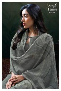 Ganga tansi 3112 Dress material manufacturers in India