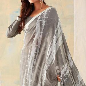 GC georgette silk Saree suppliers for resellers