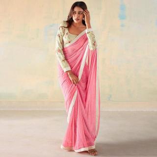GC georgette silk Saree suppliers for resellers