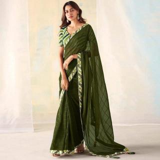 GC georgette silk Saree suppliers for resellers