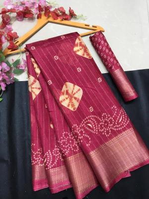 GC soft dola silk with Saree wholesale market in India