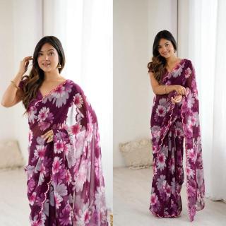 GC soft georgette silk Bulk saree suppliers in India