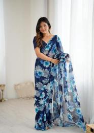 GC soft georgette silk Bulk saree suppliers in India