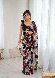 GC soft georgette silk Bulk saree suppliers in India