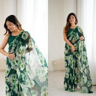 GC soft georgette silk Bulk saree suppliers in India