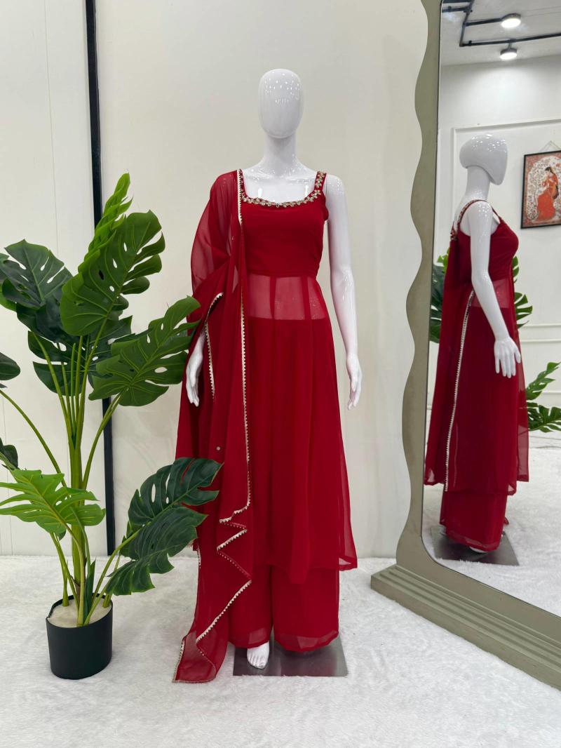 Glory R 5889 Faux Georgette Ladies Kurti wholesalers