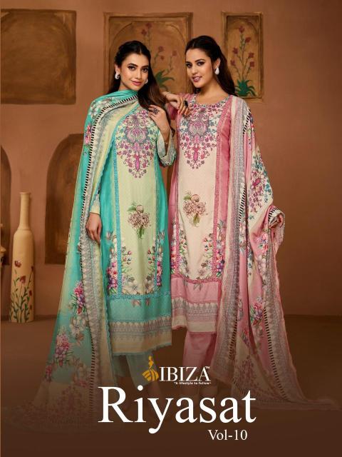 Ibiza riyasat vol 10 Dress material suppliers