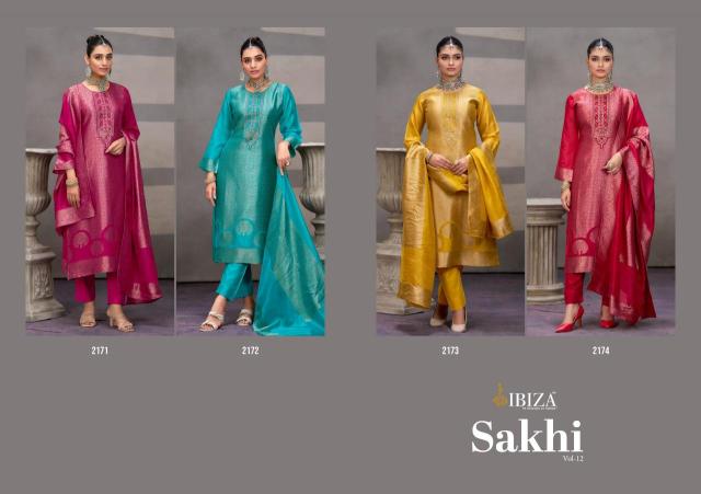 Ibiza sakhi vol 12 Bulk dress material suppliers in Kolkata
