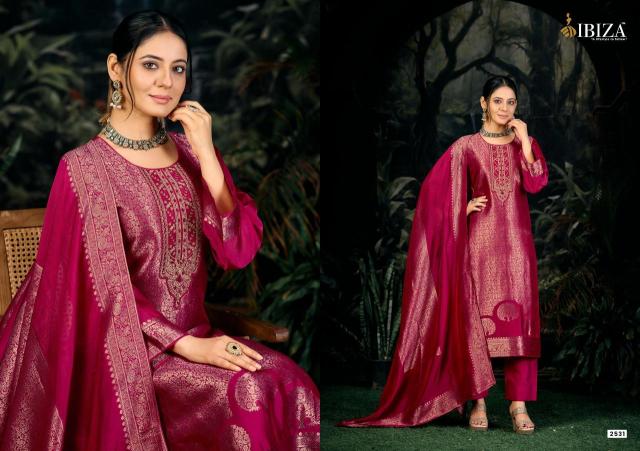 Ibiza sindoor silk Designer dress material wholesale