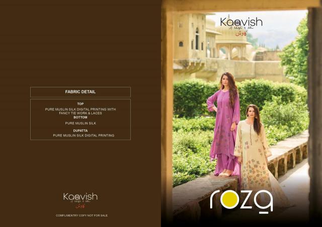 Kaavish roza Dress material wholesale market Kolkata