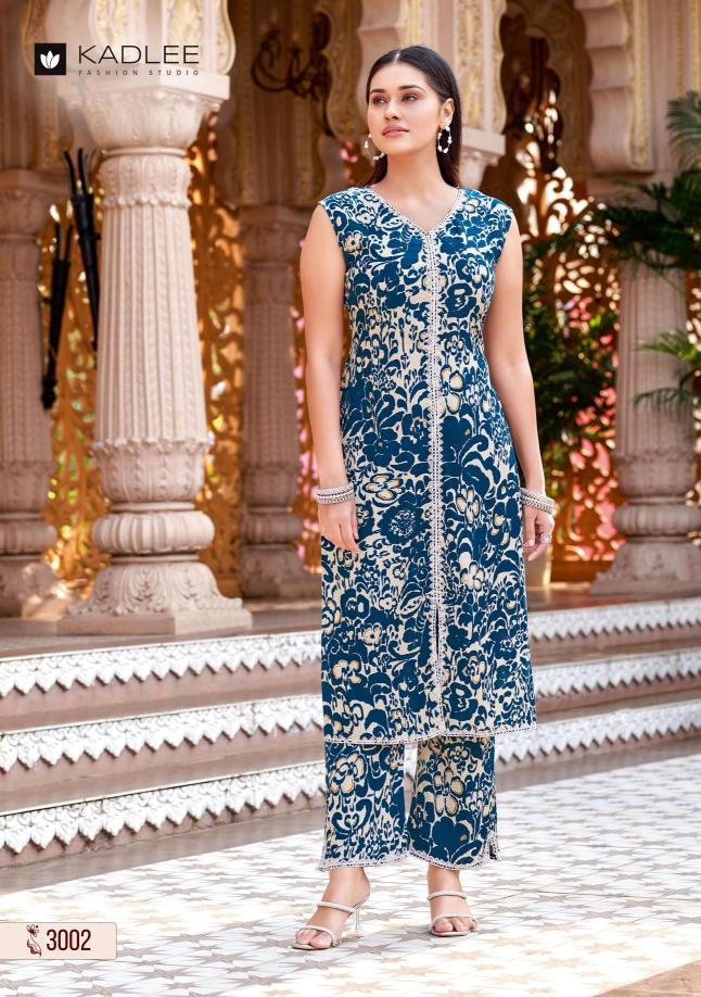 Kadlee saavi coord set Party wear kurtis wholesale in Kolkata