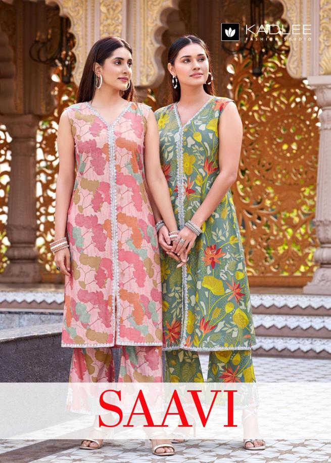 Kadlee saavi coord set Party wear kurtis wholesale in Kolkata