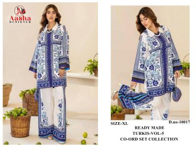 Karma aasha designer turkis vol 5 Bulk salwar suits in Kolkata