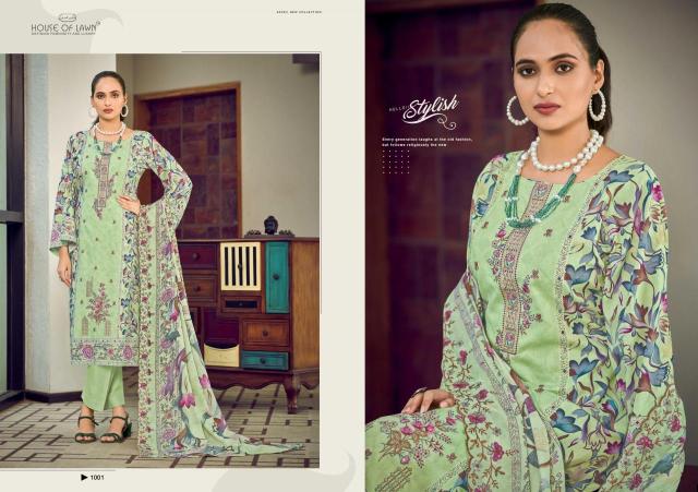 Karma house of lawn bin saeed  Dress material distributors in Hyderabad
