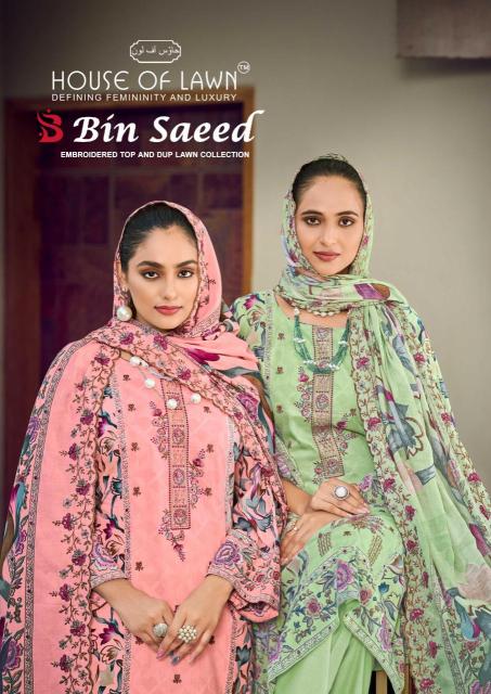 Karma house of lawn bin saeed  Dress material distributors in Hyderabad