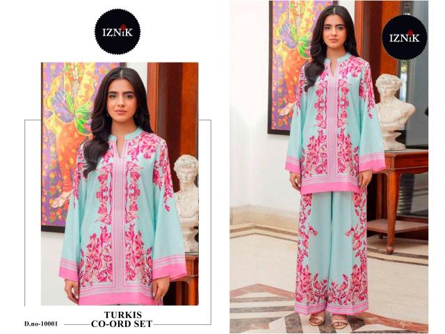 Karma iznik turkis coord set Kurti wholesalers in Mumbai