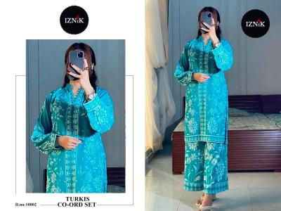 Karma iznik turkis coord set Kurti wholesalers in Mumbai