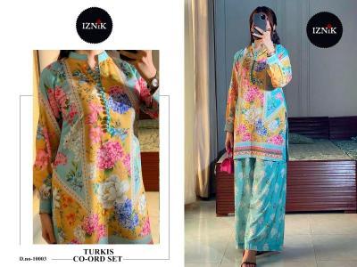 Karma iznik turkis coord set Kurti wholesalers in Mumbai