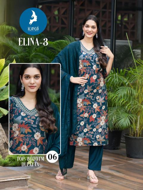 Kaya elina 3 Latest kurtis wholesale market