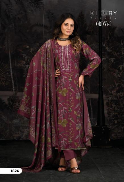 Kilory trends oddny 2 Wholesale unstitched dress materials in India