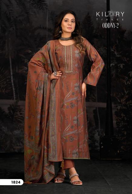 Kilory trends oddny 2 Wholesale unstitched dress materials in India