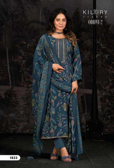 Kilory trends oddny 2 Wholesale unstitched dress materials in India