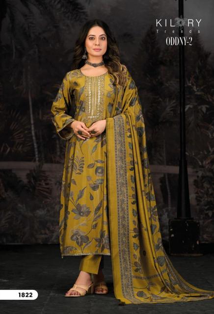 Kilory trends oddny 2 Wholesale unstitched dress materials in India