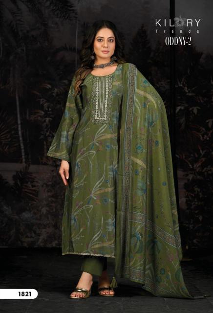Kilory trends oddny 2 Wholesale unstitched dress materials in India