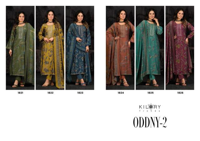 Kilory trends oddny 2 Wholesale unstitched dress materials in India