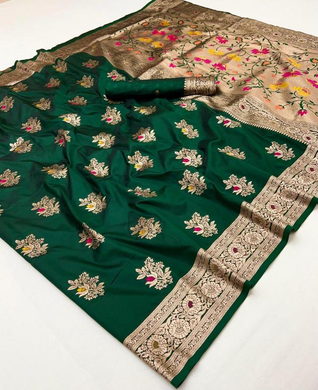 Krishnavi festival special soft banarasi silk Best saree market in Surat