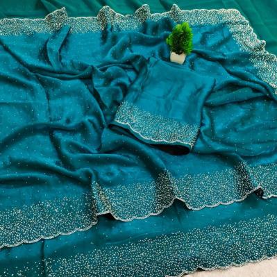 Krishnavi soft space silk Indian Sarees wholesale market